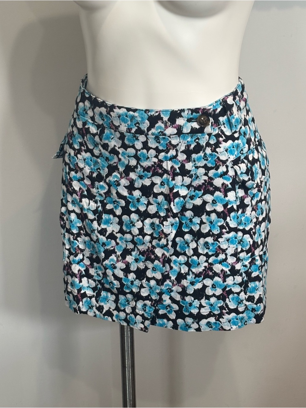 Future Collective Ditsy Floral Print Cargo Mini Skirt